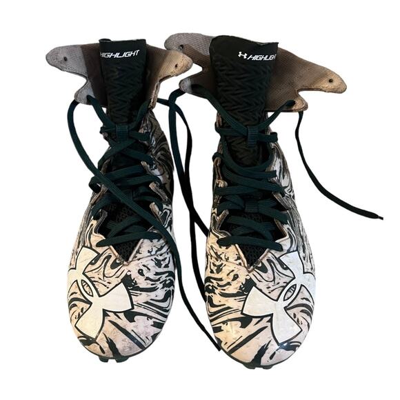 Under Armour Highlight Lux MC Clutch Fit Green Football Cleats 1297953-311 main image 8